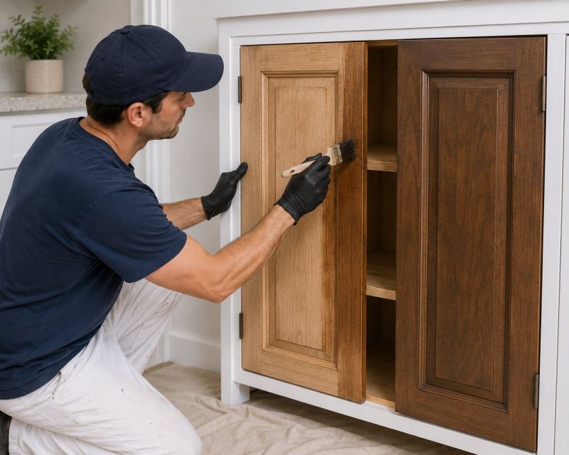 Cabinet Staining Service in Lafayette, IN